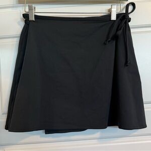 Nautilus Black Women's Wrap Mini Skirt